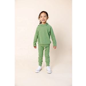 Logo Brodé Personnalisé Bébé Garçon Fille Sweats à Capuche pour Enfants Sweat-shirt-Fermeture Éclair-Up Coton Bio Respirant - Product Image 5