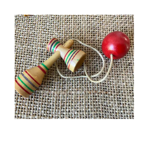 เคนดามะทำจากไม้ของเล่นฝึกทักษะการศึกษาเกมบอลทรงตัว - Product Image 3