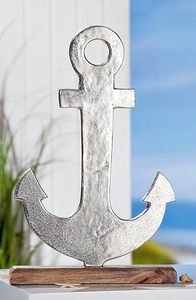 Ancre en aluminium durable, best-seller, sur base en bois de mangue, avec couleurs et dimensions personnalisées, au prix direct usine - Product Image 2