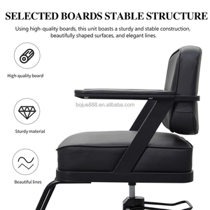 Silla de Peluquería Hidráulica Reclinable para Salón de Belleza, Suministros de <span class=keywords><strong>Barber</strong></span>ía Bojue - Product Image 3