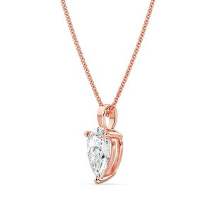 จี้เพชรทรงลูกแพร์เม็ดเดี่ยว - Product Image 4