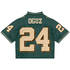 2025 Custom Oversize American Streetwear Mesh Football Jersey Hombres Mesh Practice Jersey American Football Jerseys MeSH - Product Image 2