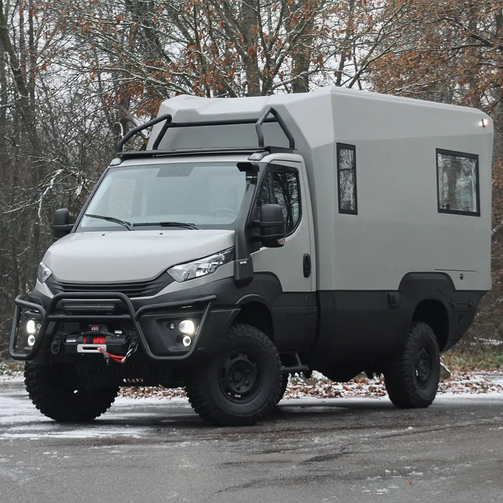 Estándar australiano y europeo Iveco Expedition 4X4 Camión Camping Remolque Autocaravana Fabricante al por mayor