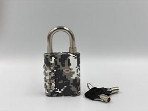 Bagages de valise à cadran à clé en alliage de Zinc à serrure à combinaison à 4 chiffres de haute sécurité avec cadenas à code métallique sécurisé - Product Image 3