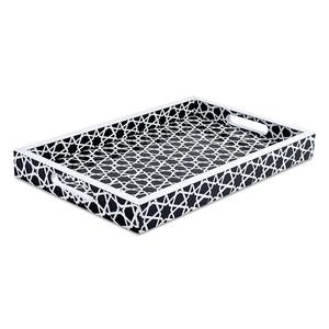 Bandeja decorativa para servir de resina hecha a mano Venta caliente Nuevo diseño para uso doméstico Tamaño personalizado para regalos ocasionales a precio al por mayor - Product Image 6