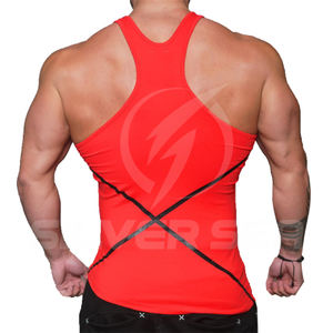 Débardeur en coton XL pour hommes, respirant, décontracté, vêtements de sport, fitness, musculation, maille solide, tricoté pour l'été - Product Image 3