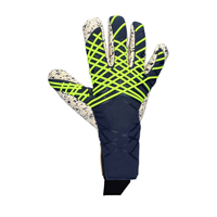 Gants de gardien de but RALMED SPORTS 2024 de haute qualité, protection des doigts, antidérapants, logo personnalisé, PU, latex allemand, coupe négative