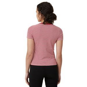 Camiseta de Verano Personalizada al por Mayor, Cuello Redondo, Manga Corta, Corte Regular, Ligera, 160 g/m², Ecológica, para Mujer - Product Image 3