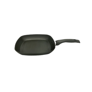 Sartén de parrilla inferior de inducción antiadherente de aluminio de 26 CM de calidad superior de servicio OEM de proveedor de Bangladesh personalizado para freír - Product Image 3