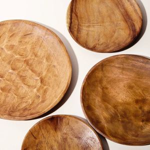 Placa de carga de madera y bambú, placa de carga moderna y lujosa para casa, Hotel, restaurante, bodas, fiestas, gran cantidad, venta al por mayor - Product Image 3