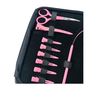Pakistans nouveau Kit d'outils d'extension de cheveux en acier inoxydable noir de super qualité avec ouvre-pince plus proche avec Logo personnalisé - Product Image 4