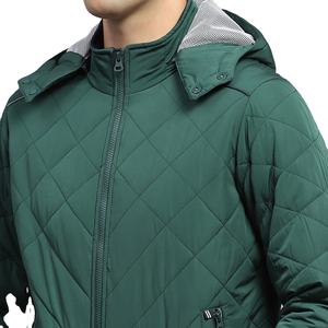 Premium Warm Winter Puffer <b>Jacket</b> <b>for</b> <b>Men</b> Trendy Long Length Design with Front Logo and Hooded Collar <b>for</b> Cold Weather 2026 - Product Image 1