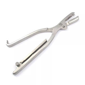 Farabeuf Lambotte Pince de maintien d'os 27cm Instrument chirurgical orthopédique auto-ajustable en acier inoxydable certifié CE - Product Image 1