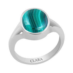 Anillos de Malaquita Natural Certificada Dana Firang para Regalo en Ocasiones Especiales - Product Image 1