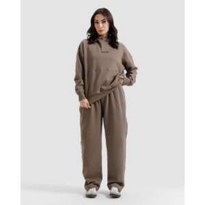 Sweat à capuche en molleton épais essentiel, délavé à l'acide, brodé en 3D, motif uni, sérigraphié - Product Image 5