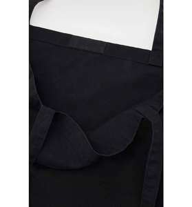 Bolso de mano de playa con diseño de rayas de lona de algodón para mujer, bolso de algodón con cierre de cremallera y logotipo personalizado - Product Image 4