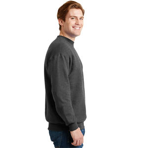 Sweat-shirt en polyester et coton de haute qualité pour hommes Basics, Conception légère à col rond en coton mélangé Logo personnalisé ODM pour l'hiver - Product Image 3