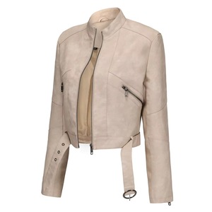 Comfortable <b>leather</b> <b>jackets</b> outerwear coats style winter midweight <b>bomber</b> Casual party & work wear Travel Dressy Outdoor <b>jacket</b> - Product Image 6