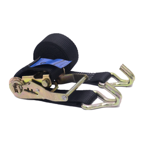 สายรัดโพลีเอสเตอร์สีดำขนาด1.5นิ้ว38มม. พร้อมหัวเข็มขัดวงล้อสายรัดที่มีประสิทธิภาพสำหรับสิ่งของที่เคลื่อนไหวได้ - Product Image 2