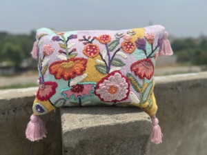 Ensemble de 2 housses de coussin en coton pour salon 18*18 pouces Housses de coussin décoratives pour maison de campagne Coussin en lin - Product Image 3