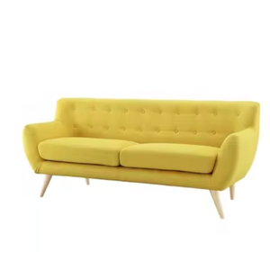 Sofá moderno de dos asientos con cubierta de tela cómoda Venta caliente Precio directo de fábrica al por mayor para hoteles Apartamentos y salas de estar - Product Image 1