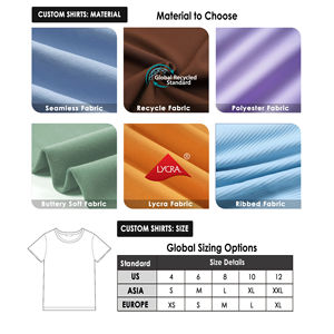 Camisetas Deportivas Personalizadas de Alta Calidad, Lindas, de Verano, Unisex, Lisas, para Gimnasio, Yoga, Fitness, Entrenamiento - Product Image 2