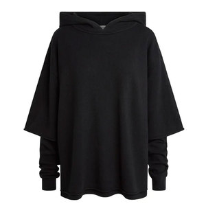 Sudadera con Capucha de Doble Manga para Mujer, Ropa de Calle 100% Algodón, Cómoda, con Logotipo Personalizable - Product Image 6