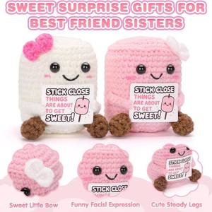 Muñecos de Malvavisco Tejidos a Crochet para Halloween - Regalos Hechos a Mano con Energía Positiva para Niños - Product Image 2