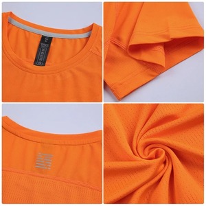 ชุดวิ่งออกกำลังกายผ้าฝ้ายออร์แกนิกของผู้ชายเสื้อออกกำลังกายพิมพ์ลาย3D น้ำหนักเบาสำหรับฤดูร้อน100% - Product Image 4