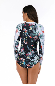 OEM ODM Wholesale Sublimation Printed Spandex Men's <b>Rashguard</b> for Gym Surfing Diving BJJ - Product Image 6