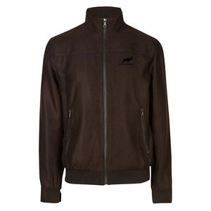 Custom Made <b>Canvas</b> Bomber <b>Jacket</b> <b>for</b> <b>Men</b> with Front Logo Hooded Breathable Best Selling Wholesale - Product Image 1
