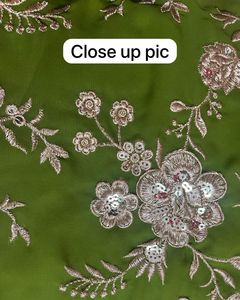 Presentamos el nuevo conjunto de Top -sharara Top Georgette pesado de calidad superior con traje Georgette Sharara completamente bordado y pesado - Product Image 5