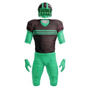Uniformes de fútbol americano con nombre personalizado, precio al por mayor, conjuntos de pantalones de Jersey de fútbol americano reversibles - Product Image 3