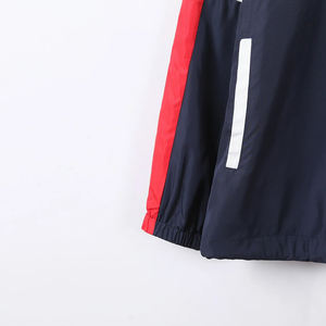 Chaquetas cortavientos ligeras de moda para todas las estaciones de longitud larga envío rápido para correr al aire libre técnicas teñidas lisas - Product Image 5