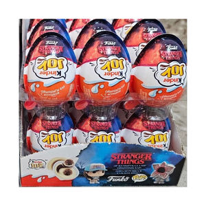 Stranger Things Kinderr Joy 20g Cream <b>Filled</b> Chocolate Egg High Quality Special Edition Surprise <b>Toy</b> for Kids - Product Image 4