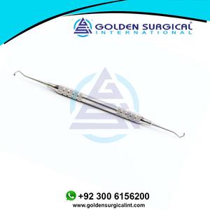 Cuillère Excavatrice Gillet #18 Manche Creux En Acier Inoxydable LowPrice Détartreur Parodontal Orthodontique Ensemble Dentaire Instruments Chirurgicaux - Product Image 6