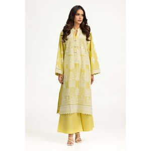 Ensemble coordonné IUSTTS-620 Printemps/Été en mousseline brodée et ornée pour un look élégant - Product Image 3