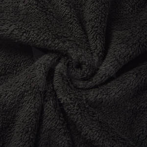 เสื้อฮู้ดผ้าฟลีซสำหรับผู้ชายผ้าโพลีเอสเตอร์/ ผ้าฝ้ายธรรมดาทรงโอเวอร์ไซส์ดีไซน์แบบกำหนดเองสำหรับฤดูหนาว - Product Image 6