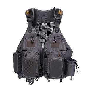 Gilet de pêche en plein air personnalisé hommes vente en gros gilet de pêche chasse travail Safari pêche à la mouche gilet - Product Image 4