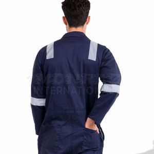 Overol de Trabajo Protector de Manga Larga para Hombre, Impermeable, Transpirable, de Secado Rápido, de Poliéster/Nailon, de Alta Visibilidad, Suministro de Fábrica OEM - Product Image 5