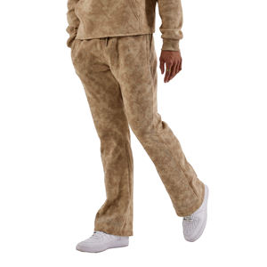 Jogging décontracté léger de haute qualité personnalisé en coton molletonné pour hommes, séchage rapide, respirant, confortable, impression d'écran, devant plat - Product Image 2