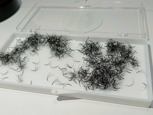 Bán Buôn Cashmere Lụa Khối Lượng Mở Rộng Khay Matte Màu Đen Cá Nhân Lash Tự Nhiên Nhãn Hiệu Riêng Cá Nhân Lash Mở Rộng Mẫu - Product Image 5