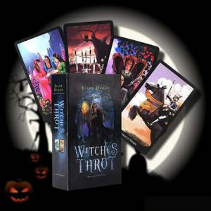Jeux de cartes divinatoires Sorcière, cartes de tarot, articles promotionnels - Product Image 3