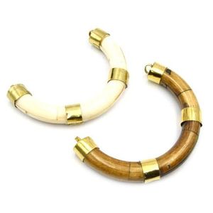 HF หัตถกรรมเครื่องประดับฝังกระดูกขัดเงาแฟชั่นใหม่ล่าสุดจี้สไตล์ความรัก - Product Image 3