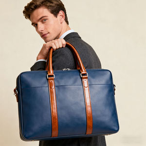 Widely Selling Outstanding Quality Highly Durable Modern Luxury Style PU Leather Laptop <b>Bag</b> for Genuine Bulk Buyers - Product Image 1