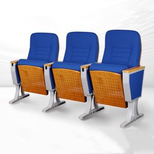 Asiento de Auditorio de Tela Personalizable Moderno, Silla Plegable de Cine con Mesa para Cines Públicos, Venta al Por Mayor - Product Image 3