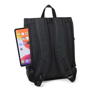 Tough Slhs Unisex Nylon Backpack 20-37L Waterproof Zipper Closure Laptop <b>Bag</b> Minimalist Softback Design - Product Image 6
