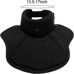 Protection de cou de hockey sur glace légère et réglable avec une couverture étendue, collier de sécurité confortable, protection de cou - Product Image 2