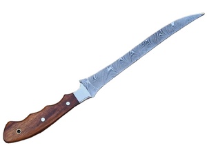 Venta caliente Ultra Sharp personalizado hecho a mano Damasco Chef filete deshuesado cuchillo mango de madera regalo de Navidad Chef cuchillo - Product Image 3