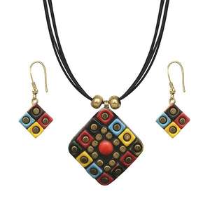 Urthn 1202232 Gold-Plated Multi-Beads Necklace <b>Set</b> Bohemian Style Fine <b>Jewelry</b> <b>Pearls</b> Diamonds Ladies' Gift for Party Bridal - Product Image 1